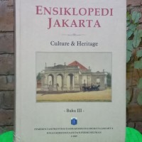 Image of Ensiklopedi Jakarta : Culture & heritage 3