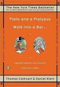 Image of Plato and platypus walk into a bar